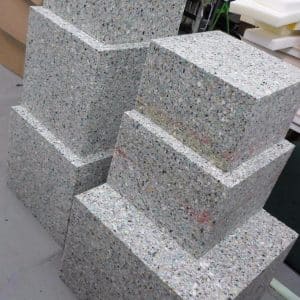 Multi/Rebonded Foam Ottoman