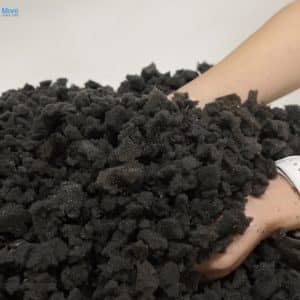 Charcoal Shredded Polyurethane Foam