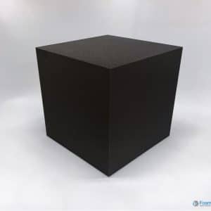 Charcoal Firm Cube Ottoman