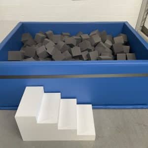 Custom Play Mats - rectangle Mat Foam Pit