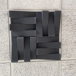 Stylish Ceiling Tiles- With Wood Base