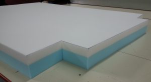 Cut Off Corner Foam Mattress