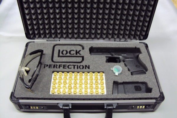 Packaging foam for gun